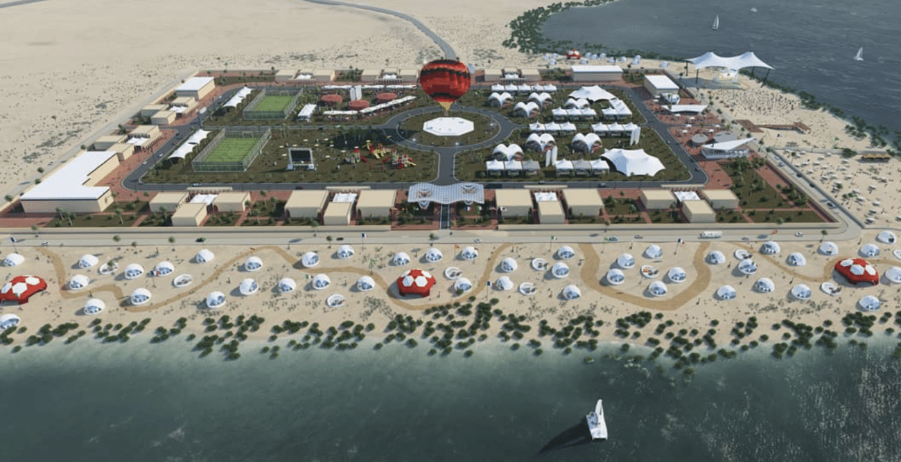 El Khor Beach Camp, World Cup 2022. Qatar2