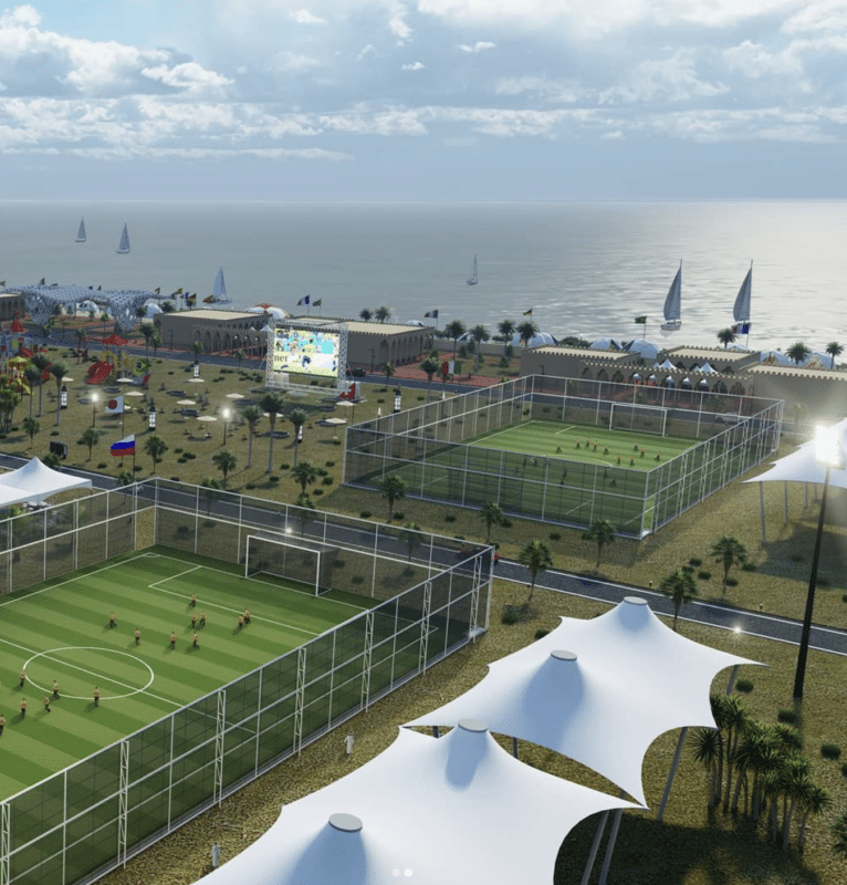 El Khor Beach Camp, World Cup 2022. Qatar3